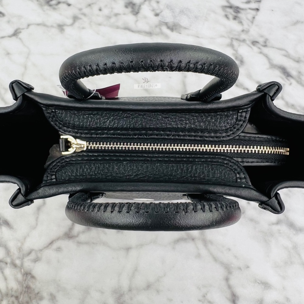 Kate Spade Mini Ella Crossbody Tote Black - Picture 4 of 9